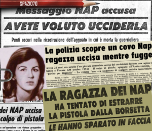 Il caso di Annamaria Mantini nella stampa anni 70